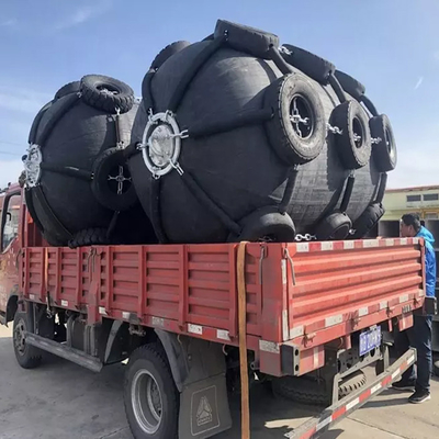 گلگیر لاستیکی پنوماتیک 3.3*6.5M ISO 17357-1:2014 سوپاپ ایمنی گواهی شده برای STS