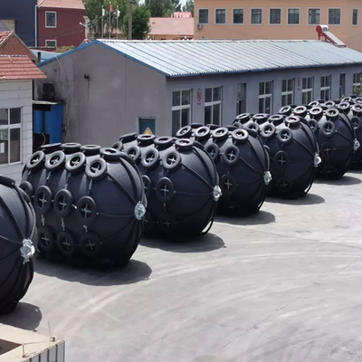Dock Yokohama Ship Fenders 3.3*6.5M CTN Type Air Block 50kPa