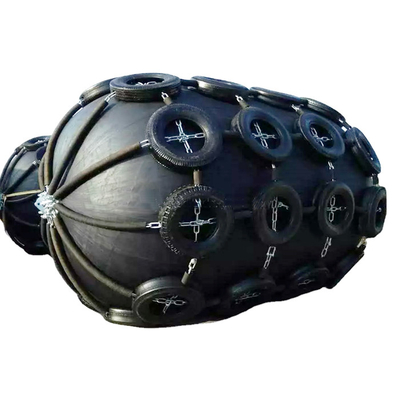 گلگیر لاستیکی پنوماتیک 1.5*3.0M ISO17357-1:2014 50kPa Marine Floating For Davit