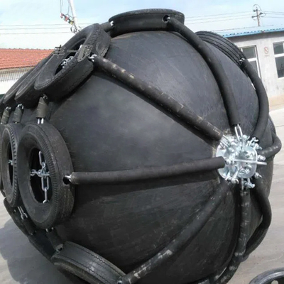 گلگیر لاستیکی پنوماتیک 1.5*3.0M ISO17357-1:2014 50kPa Marine Floating For Davit