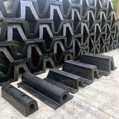 لاستیک طبیعی V نوع گلگیر 200mm-1000mm ارتفاع مقاوم در برابر سایش