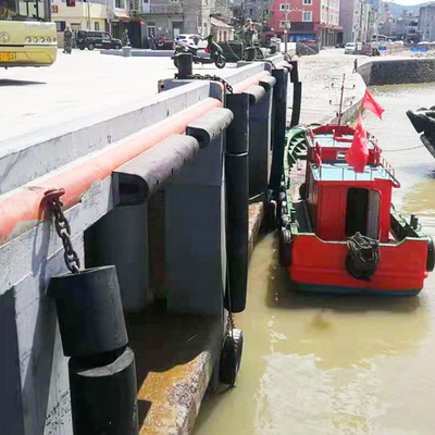 PIANC2002 Dock D Fender نصب آسان بافر محافظت