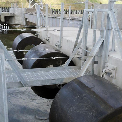 گلگیرهای قایق استوانه ای OEM از لاستیک طبیعی SBR مواد EPDM