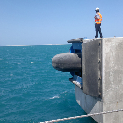 ISO2768 M Corner Dock Fenders Bureau Veritas DNV BV CCS دارای گواهینامه