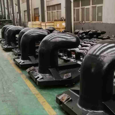 بولاردهای بست استاندارد PIANC بولاردهای چدنی فولادی 150 تنی شاخ