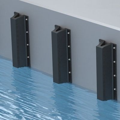 نوع V Super OEM Arch Rubber Fender Marine Dock Protection ثابت شد