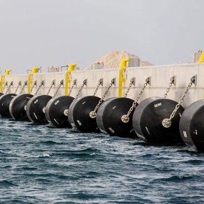 فلنج استاندارد Hdg Fender Marine Iso 9001 3.3m*6.5m Floating Foam