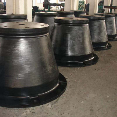 انعطاف پذیری عالی مخروط لاستیک دوقلو نگهداری کم