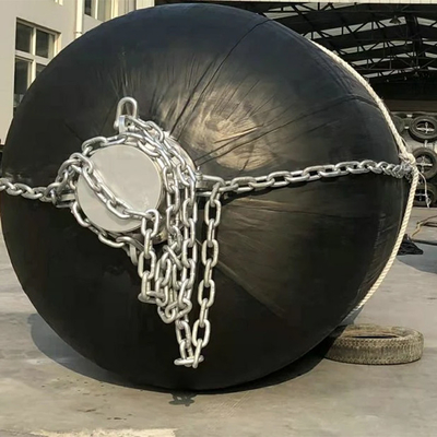 3.3 × 6.5 متر زیردریایی گلگیرهای کارخانه پنوماتیک طبیعی لاستیک نیمه