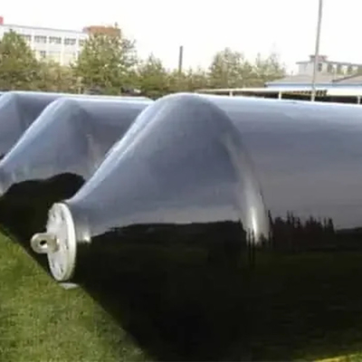 2x4m شناور فوم Fender با شبکه زنجیره ای 70kg / M3 تراکم 19mm ضخامت پلی اوریا