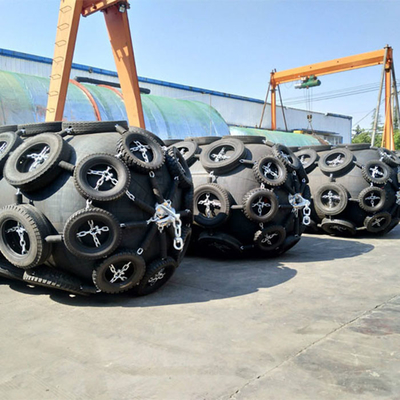 50kpa 80kpa پنوماتیک لاستیک Fender لاستیک دریایی Fenders استاندارد ISO17357