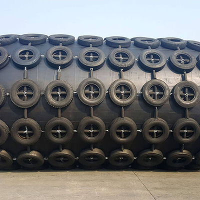 D1000 L1500 دریای پنوماتیک لاستیکی Fender Pontoon Buoy Inflatable