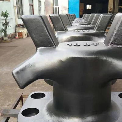 بالارد لنگر انداز 150T فولاد ریخته شده لوازم جانبی لنگر انداز Wharf Pier Bollard