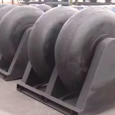NBR Marine Dock Roller Fenders جذب شوک
