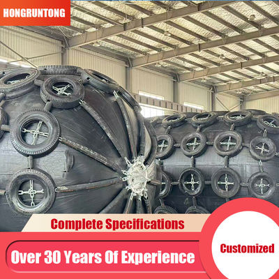 50kpa Pneumatic Rubber Fender High Energy Absorption Low Reaction Force Durable Use