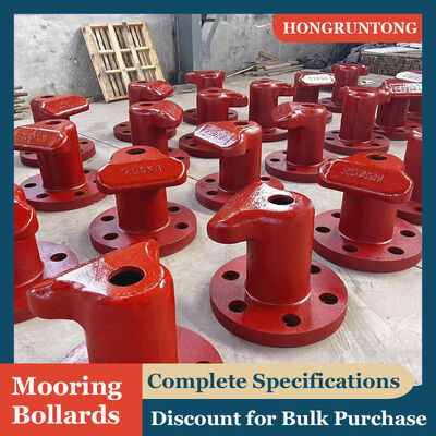 بولارد اسکله نصب آسان فولاد درجه دریایی عمر طولانی