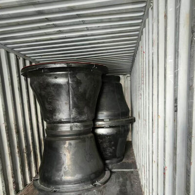 مخروط لاستیک Fenders جذب انرژی بالا نیروی واکنش کم عمر طولانی