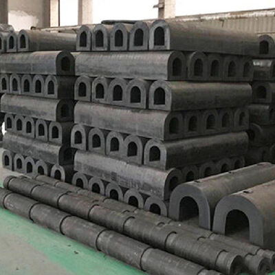 D Rubber Fender Space Saving Stable Structure Simple Maintenance