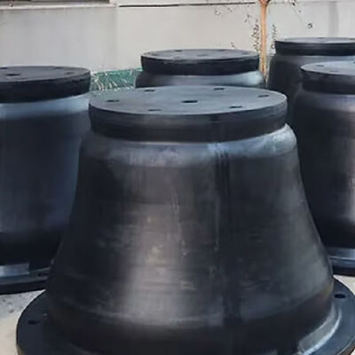 فندرهای لاستیکی مخروطی مقاوم در برابر مه نمک مقاوم در برابر هزینه نگهداری کم