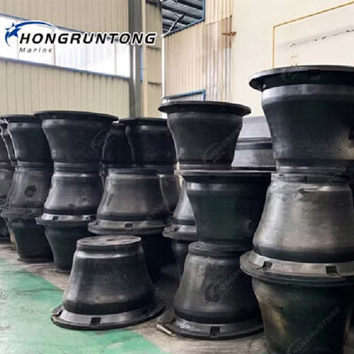 فندرهای لاستیکی مخروطی با جذب انرژی بالا عملکرد زاویه ای پایدار و نیروی توزیع شده به طور مساوی برای اسکله های دریایی